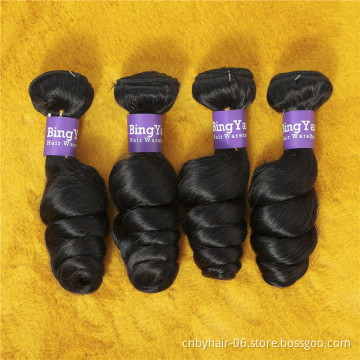 100% Full Cuticle Aligned Mink Brazilian Hair 10A 9A Grade Loose Wave Virgin Remy Human Hair Extensions 100% Human Hair Bundles